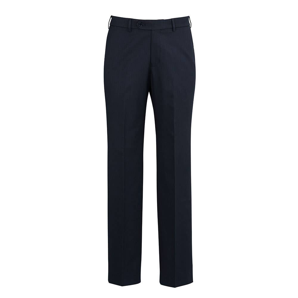 Mens Flat Front Pant Navy - 102R 36015421 70112-NAV-102R
