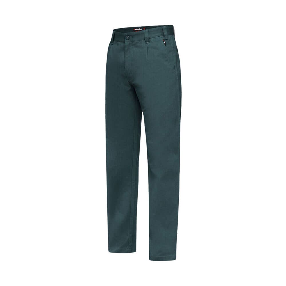 Pants Cotton Drill 310gsm Steel Tuff Bottle Green 102R King Gee 644005 K03010-GRN-102R