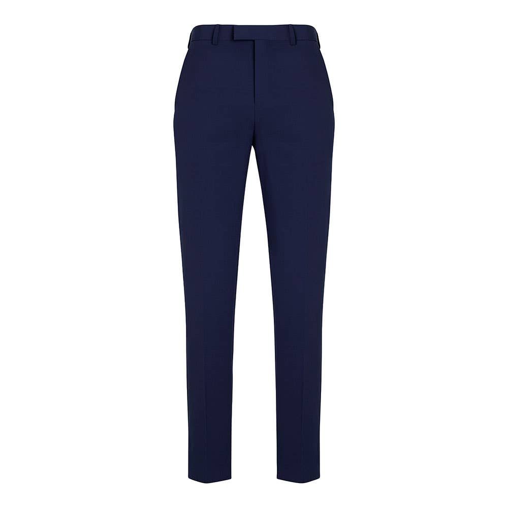 Mens Slim Fit Flat Front Pant Regular-Marine-92R 36015441 70716R-MAR-92R
