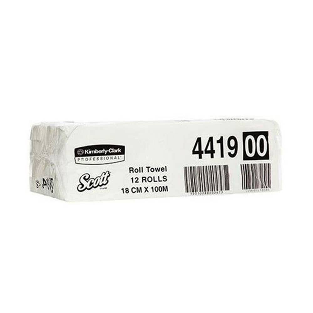 Scott 4419 Hand Towel Roll 100m Ctn 12 1055234 4419-00