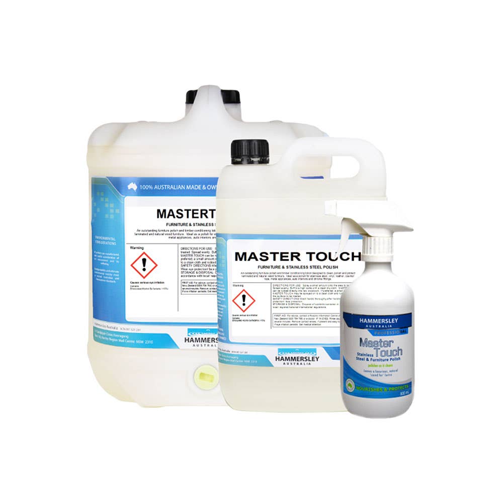 Master Touch Stainless Steel & Furniture Polish 500ml 40009434 300-0500-50
