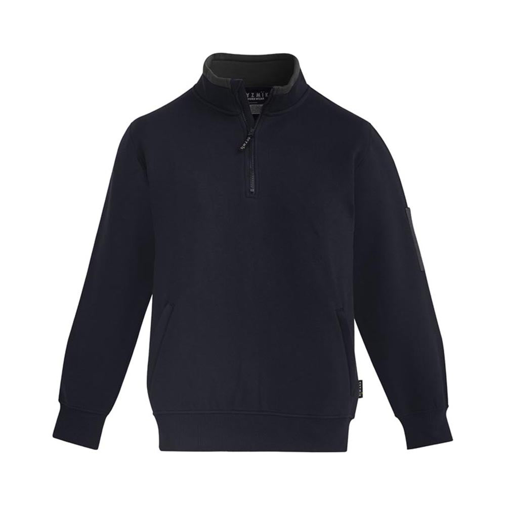 ZT366 Unisex 1/4 Zip Brushed Fleece Pullover_ZT366