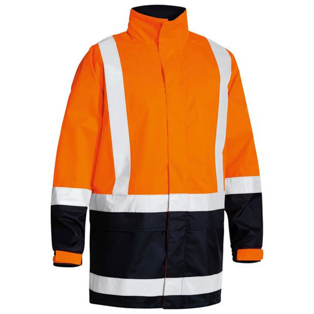 BJ6966T Hi-Vis Waterproof Taped Rain Jacket ATOM Uniform ATOMBJ6966T