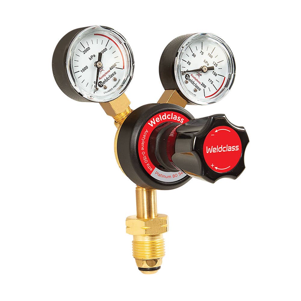 Platinum Series Acetylene Twin Gauge Regulator 298439 4-ACR1