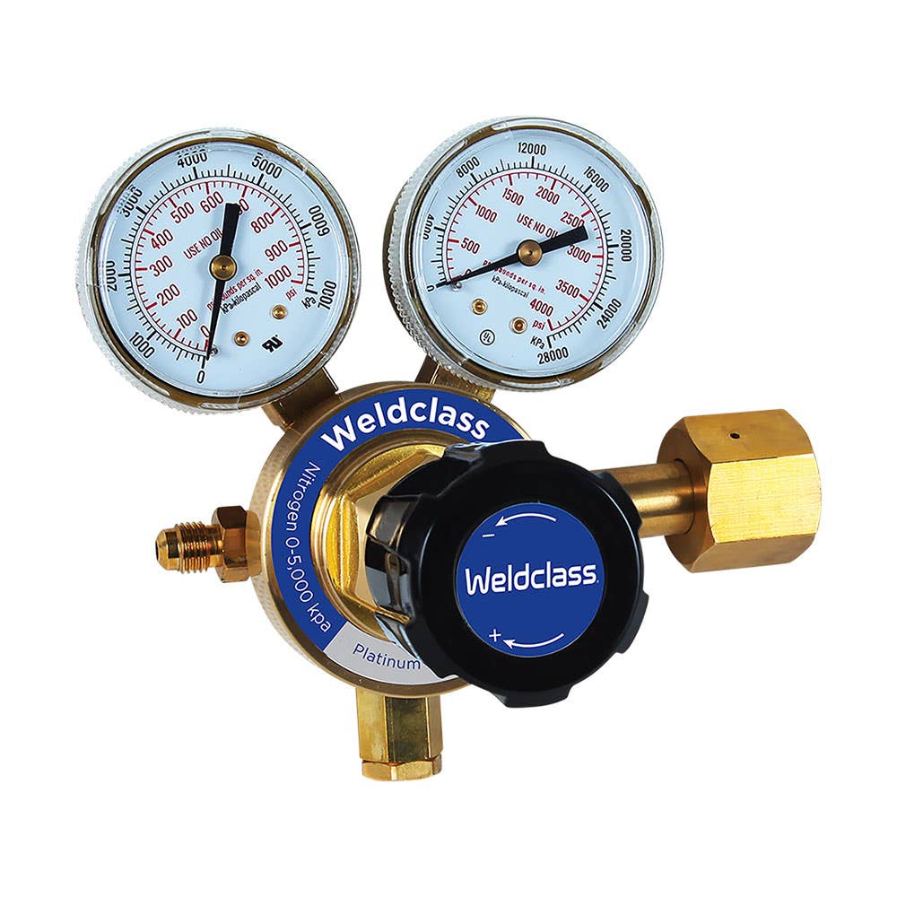 Twin Gauge Nitrogen Regulator 0-5,000kPa Type 50 Inlet 436997 WC-03401