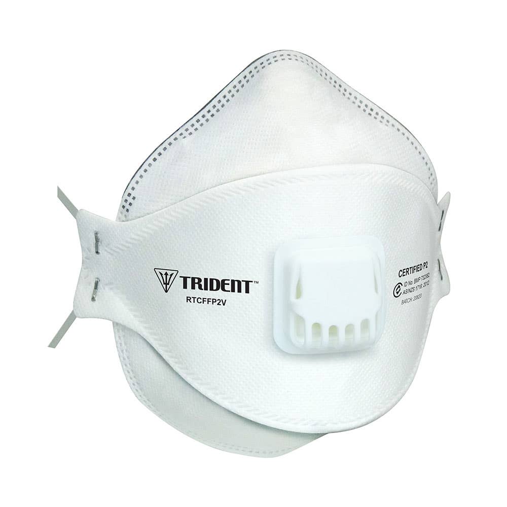P2 Flat Fold Valved Disposable Respirator 2XL 20 Pack 40041394 RTCFFP2XXLV