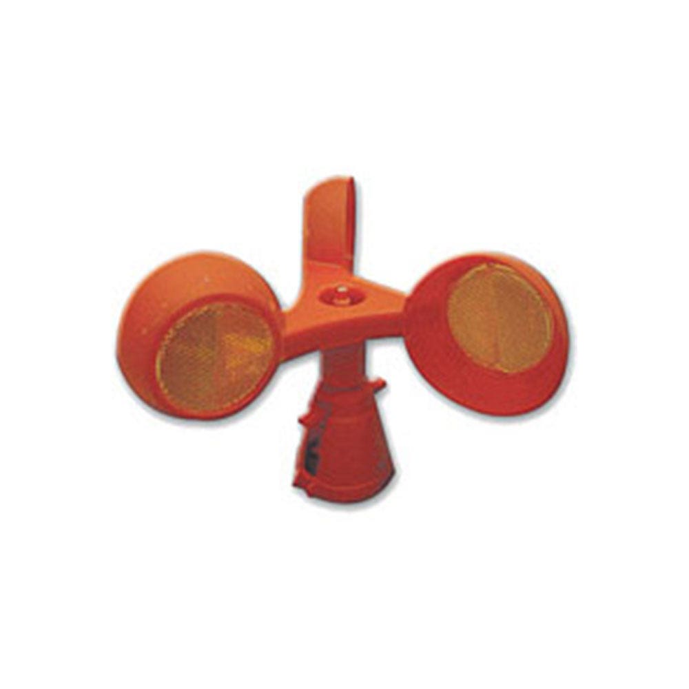 Rotolite Orange With 3 X 70mm Round Reflective 204244 845605