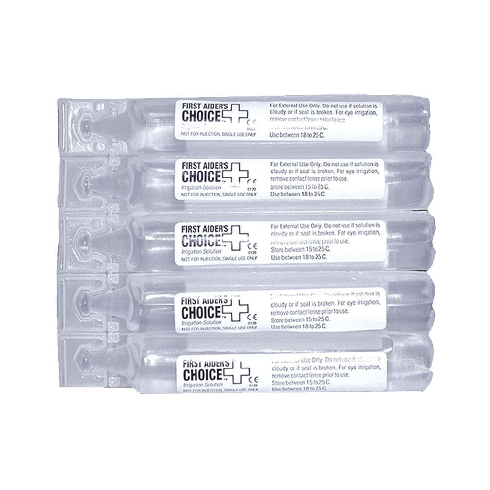 Single Application Saline Pods 20ml 5 Pk 186033 101055