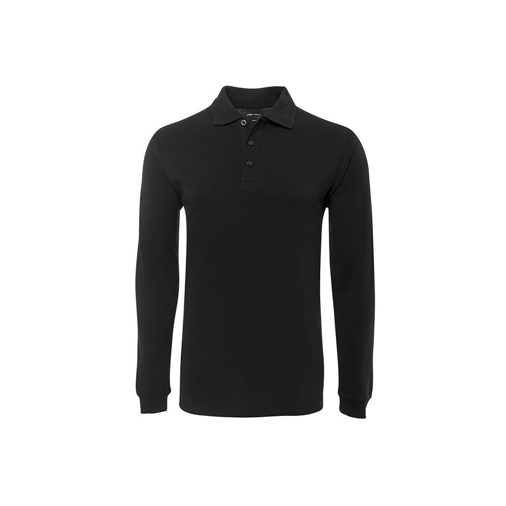 JBS 210 L/S Polo-Black-3XL 36013790 210XL-BLK-3XL