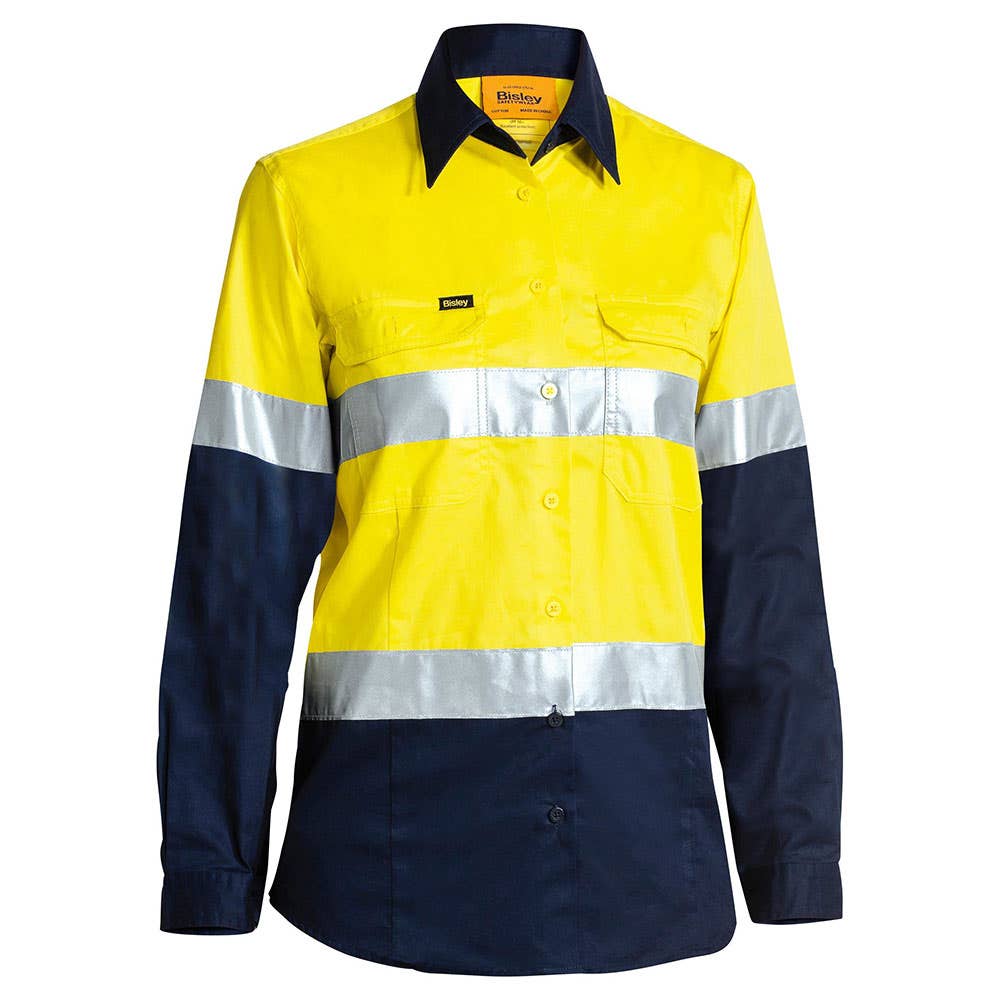 BL6896 Ladies G/S Cotton 155gsm Tape Shirt + BUMA/Stanwell/CPA Logos & Name BUMABL6896CPA