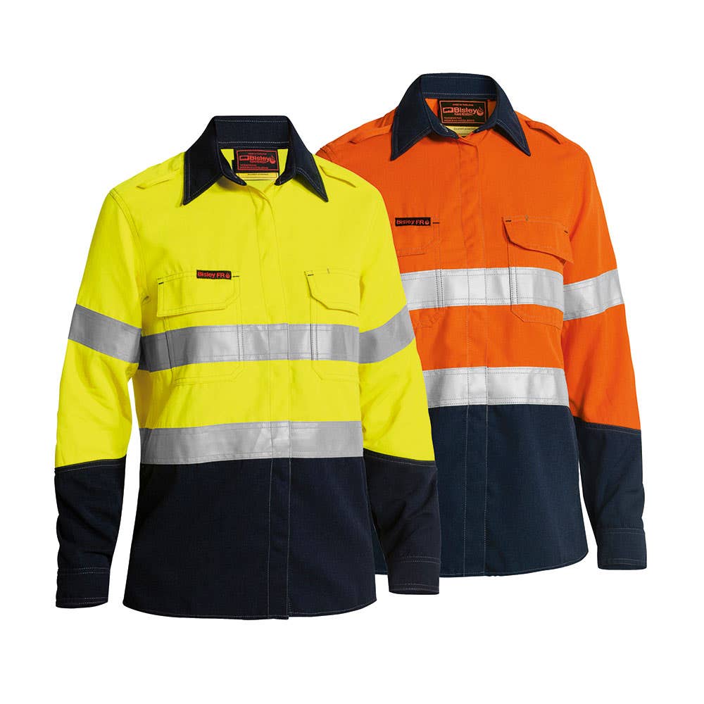 BL8082T TenCate Tecasafe® Plus 700 Women's Hi-Vis Taped Shirt 238gsm_BL8082T