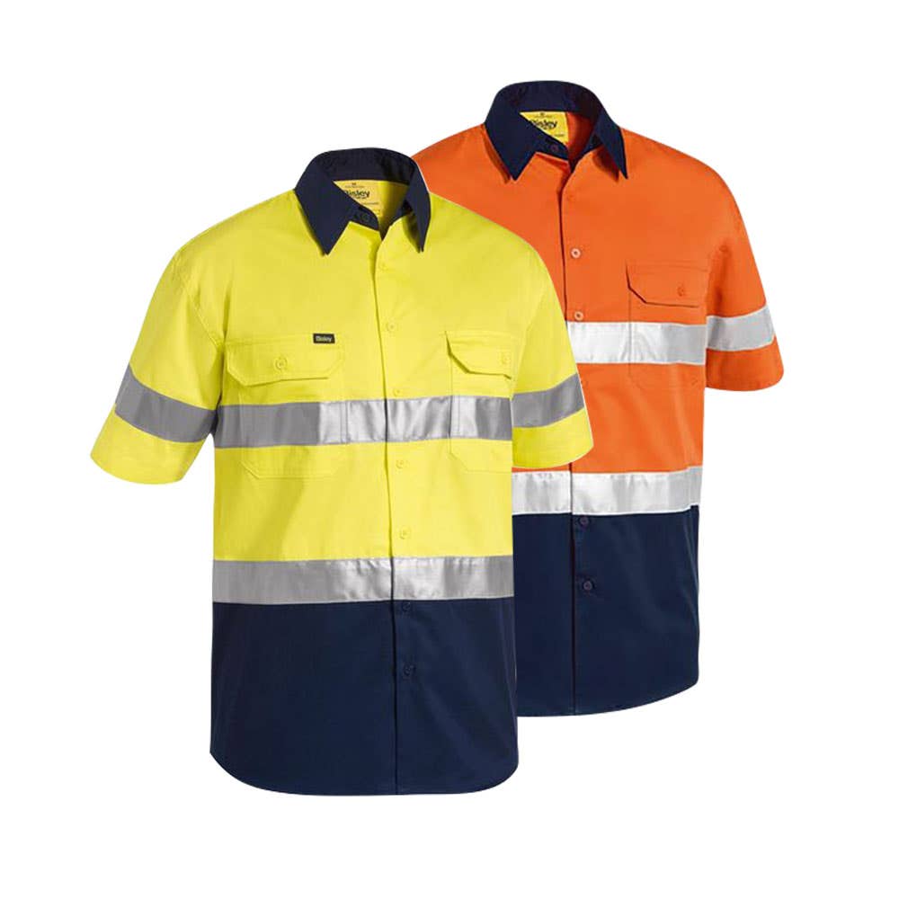 ACEWBS1896 Hi-Vis Cool Short Sleeve Taped Shirt 155gsm ACEWBS1896