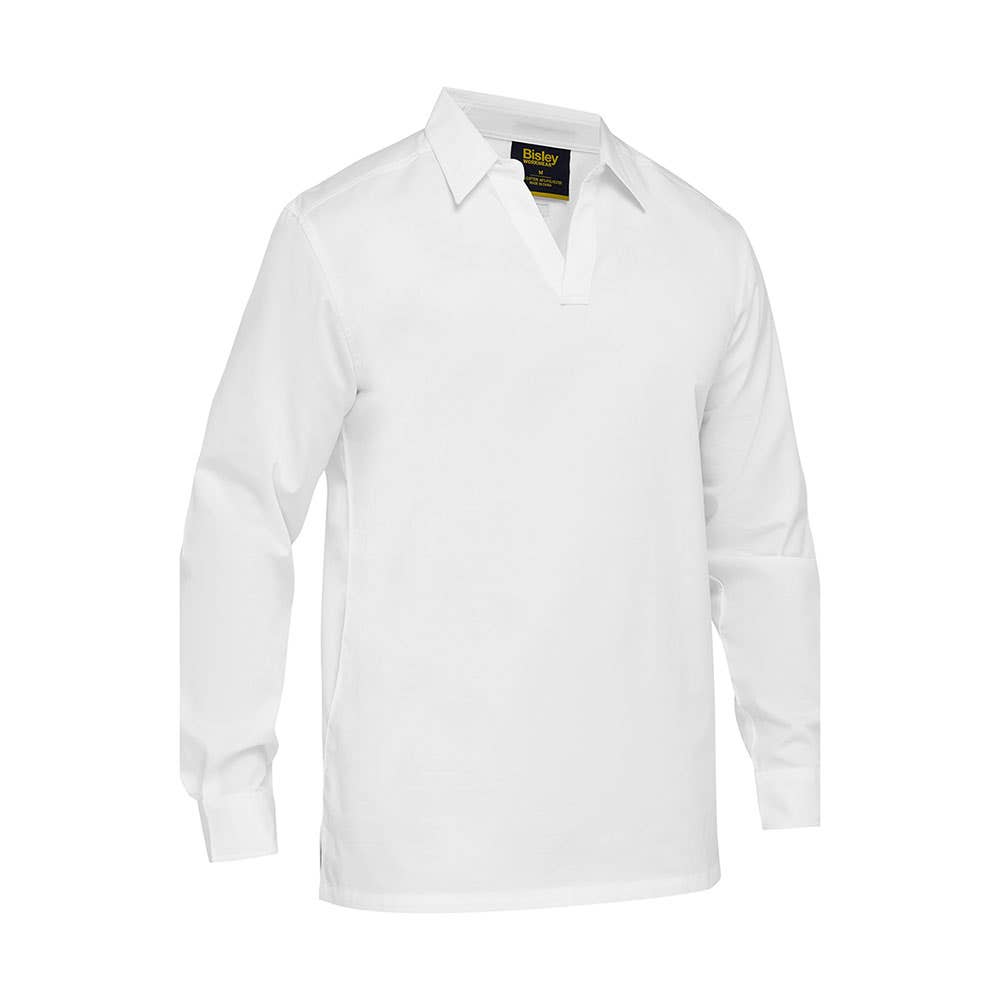 BS6404 Long Sleeve V-Neck Shirt 155gsm BS6404