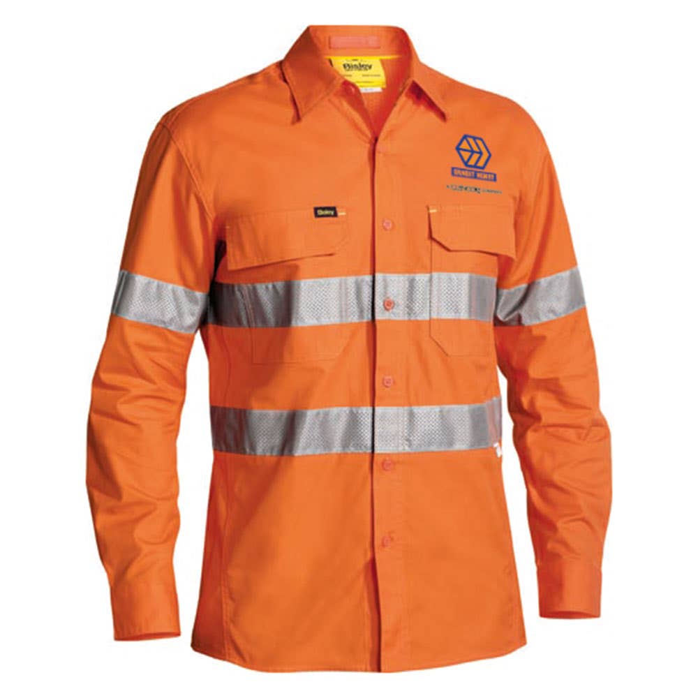 Airflow™ Hi-Vis Ripstop Taped Shirt 150gsm Glencore EHM Logo EVOBS6416TEH EVOBS6416TEH