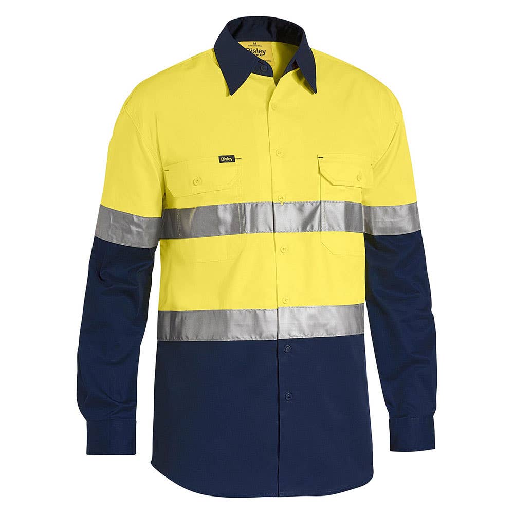 BS6696T Hi-Vis Cool Taped Shirt 155gsm BAE Logo BS6696TBAE