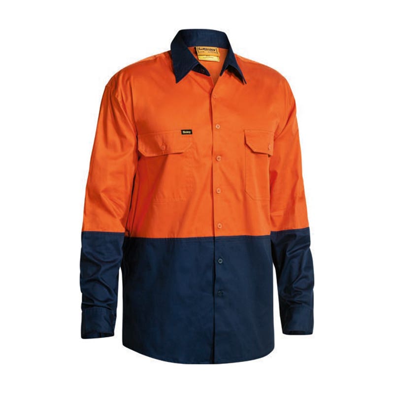 BS6895 L/S Cotton 155gsm Shirt + Knorr Bremse Logo KNORRBS6895