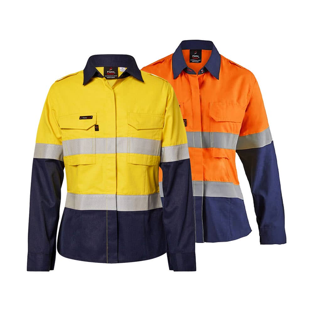 FSL016A Ladies FR HRC2 Taped Shirt Flamebuster RICHFSL016A