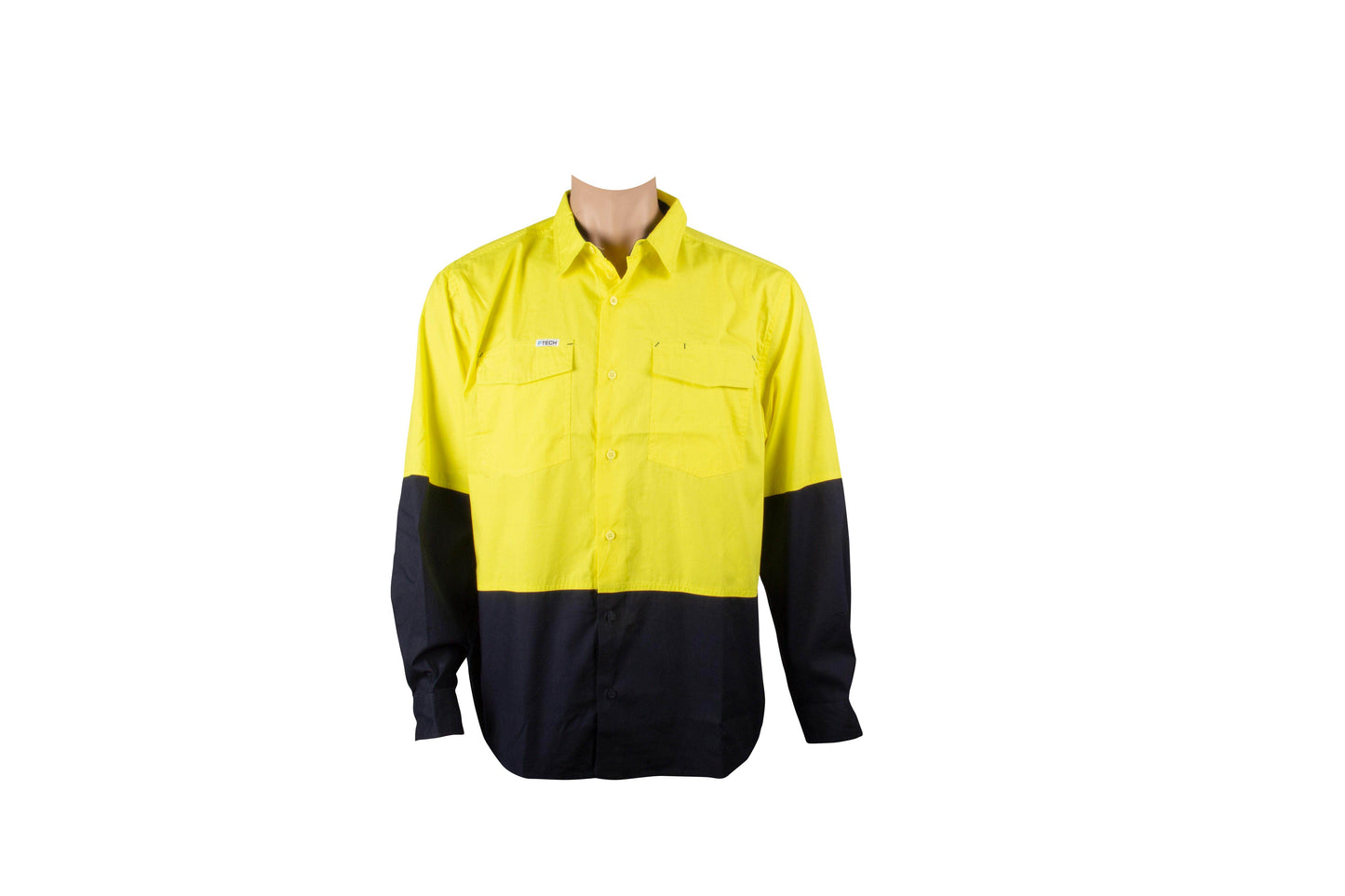 FT10 Hi-Vis Long Sleeve Shirt Iplex FT10HVIPL