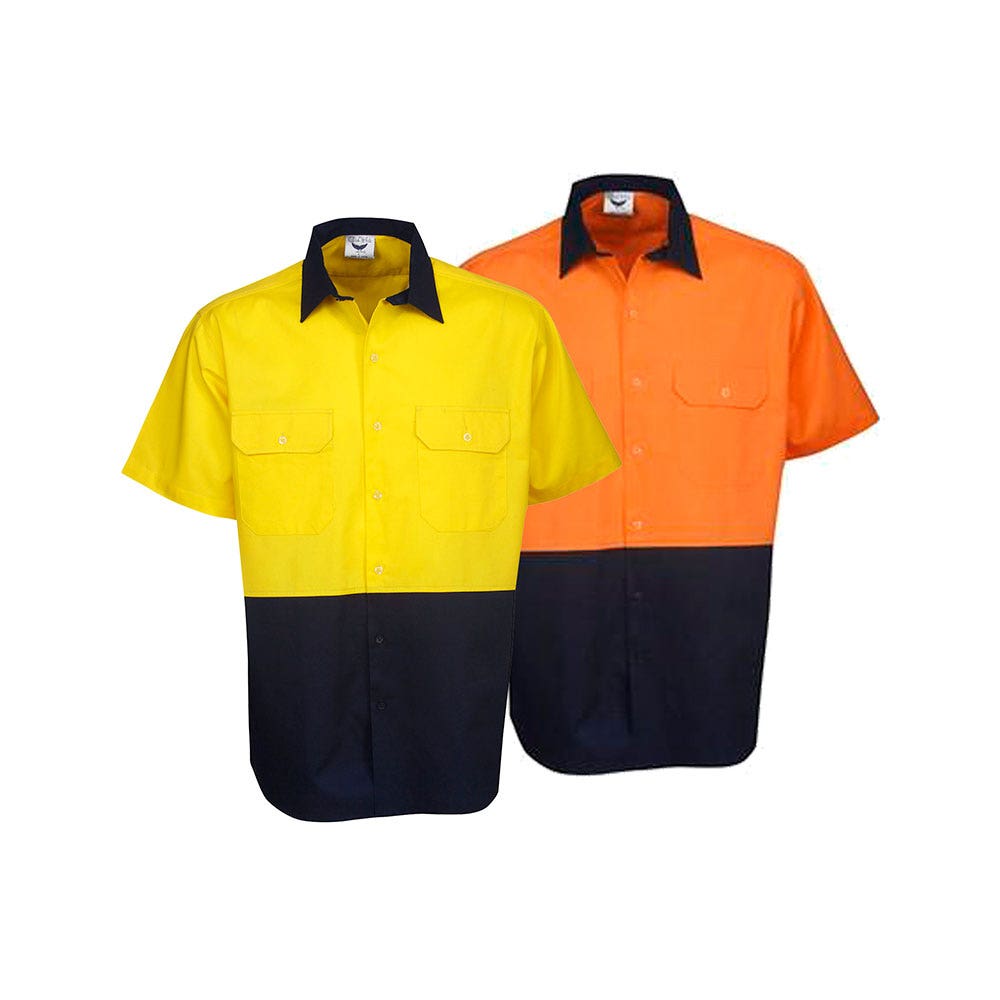 C82 Hi-Vis Short Sleeve Shirt 155gsm C82