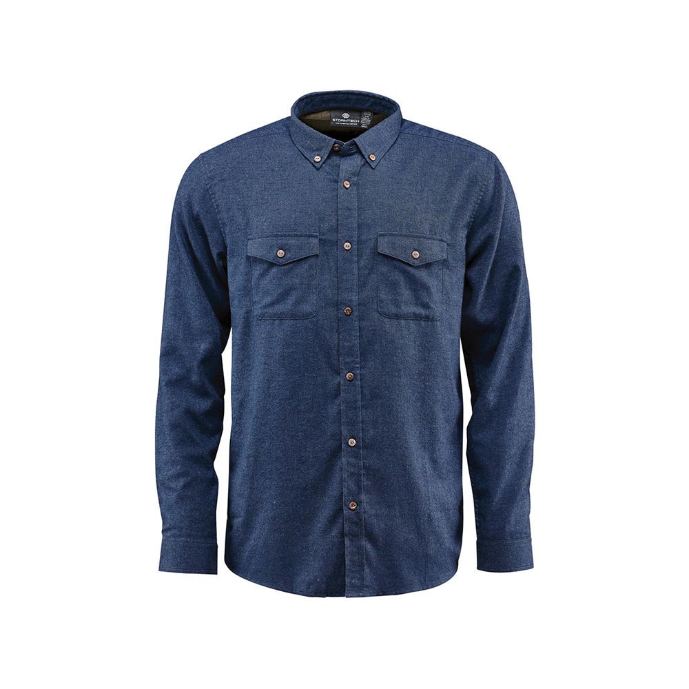 Shirt Mens Cambridge L/S Shirt SLW-1 Navy 2XL Navy SLW-1 40073496 SLW-1