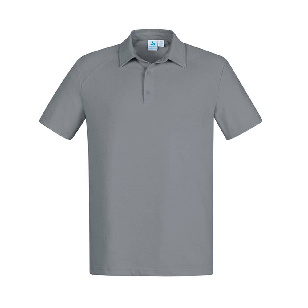 Mens Polo S/S Byron Silver 2XL P011MS_468395_P011MS-SILVER-2XL
