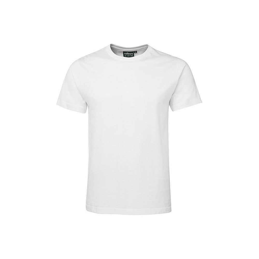 C Of C Fitted Tee White Large Jb's Wear 467731 S1NFT-WHITE-L