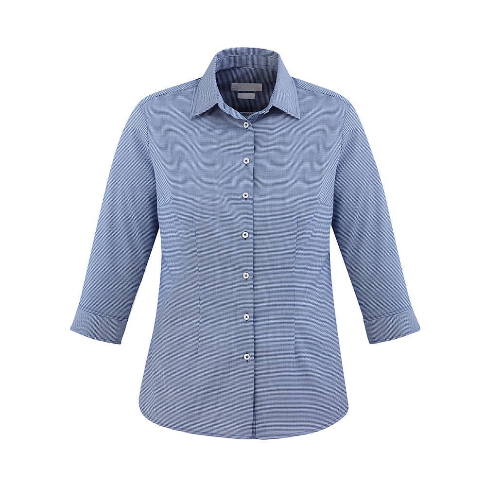 Ladies Jagger /S Shirt French Blue Size 12 540444 S910LT-FB-12