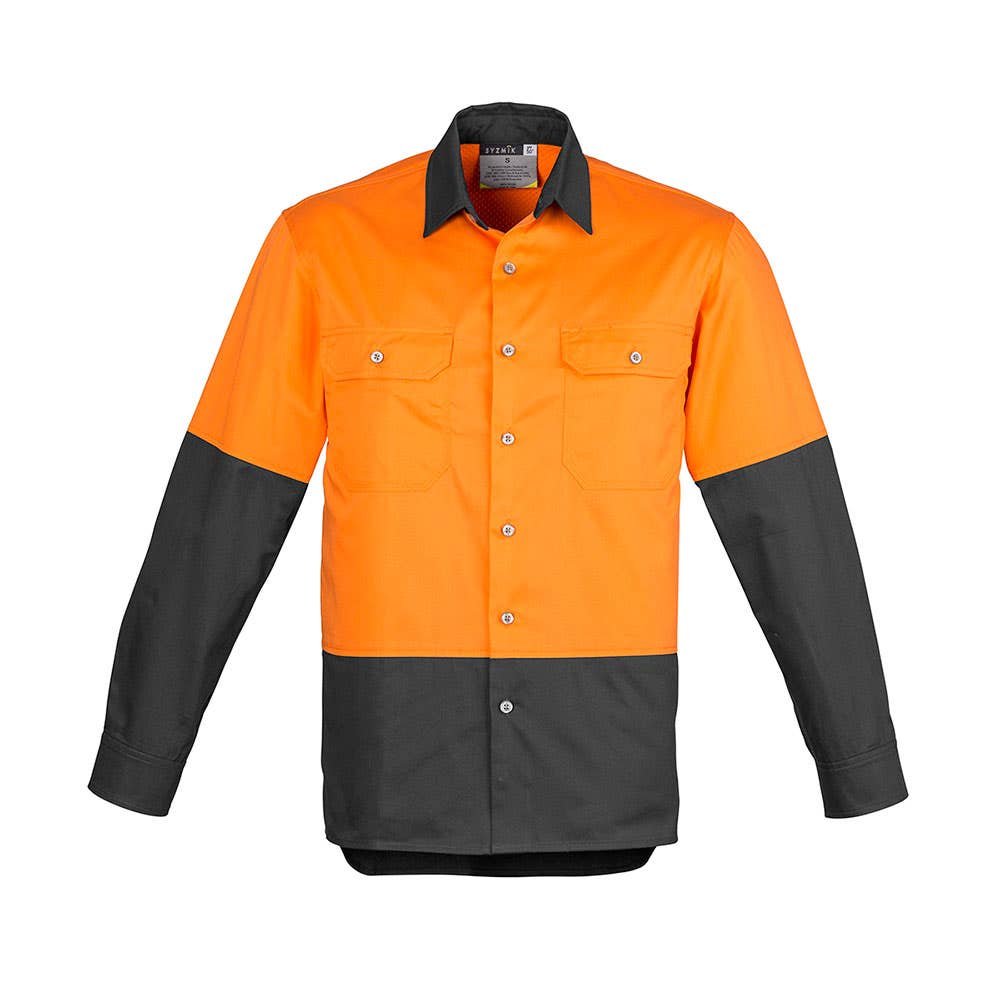 ZW122 Industrial Long Sleeve Shirt 170gsm ZW122