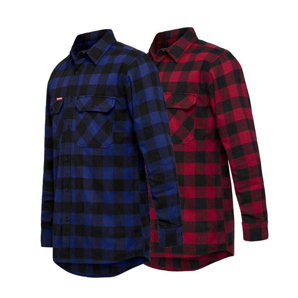 Flannel Check Work Shirt Y07295
