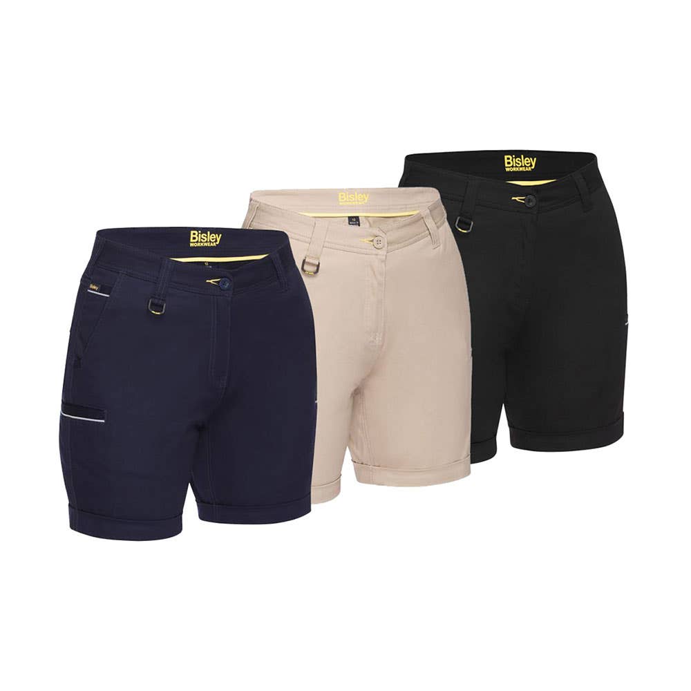 BLWSBSHL1015 Womens Stretch Cotton Shorts 280gsm BLWSBSHL1015