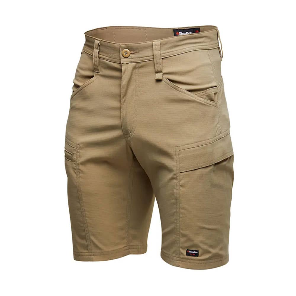 King Gee Drycool Cargo Shorts K17013 Dune 82R 505832 K17013DUN82