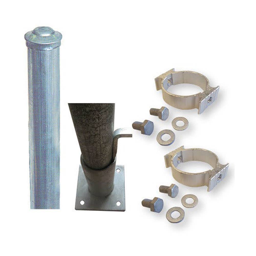 Sign Post Kit 2.8m With Pole, Brackets & Base Plate 287812 A3833