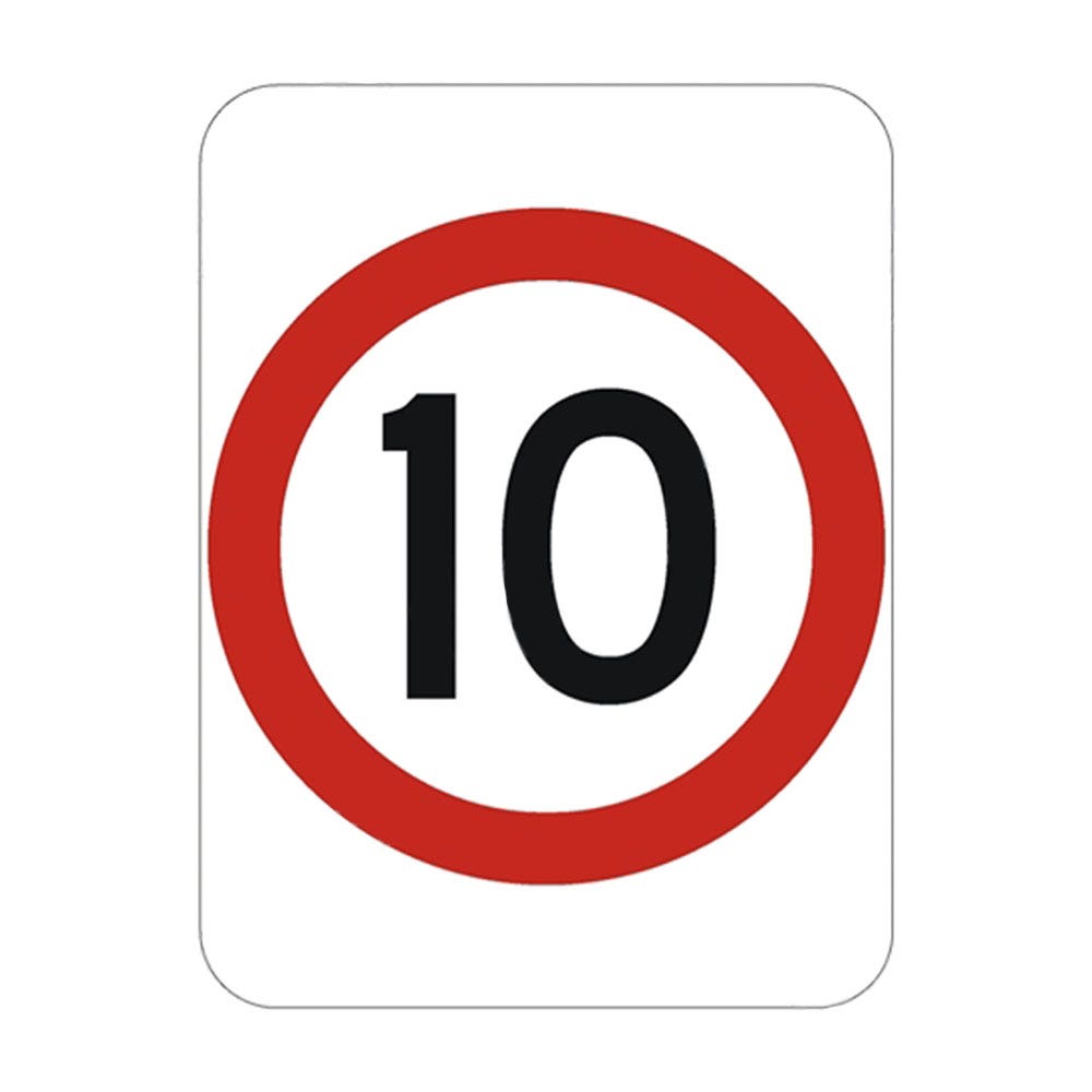 Traffic Sign Road 10KM SPEED 36021754 R4-1A (10)