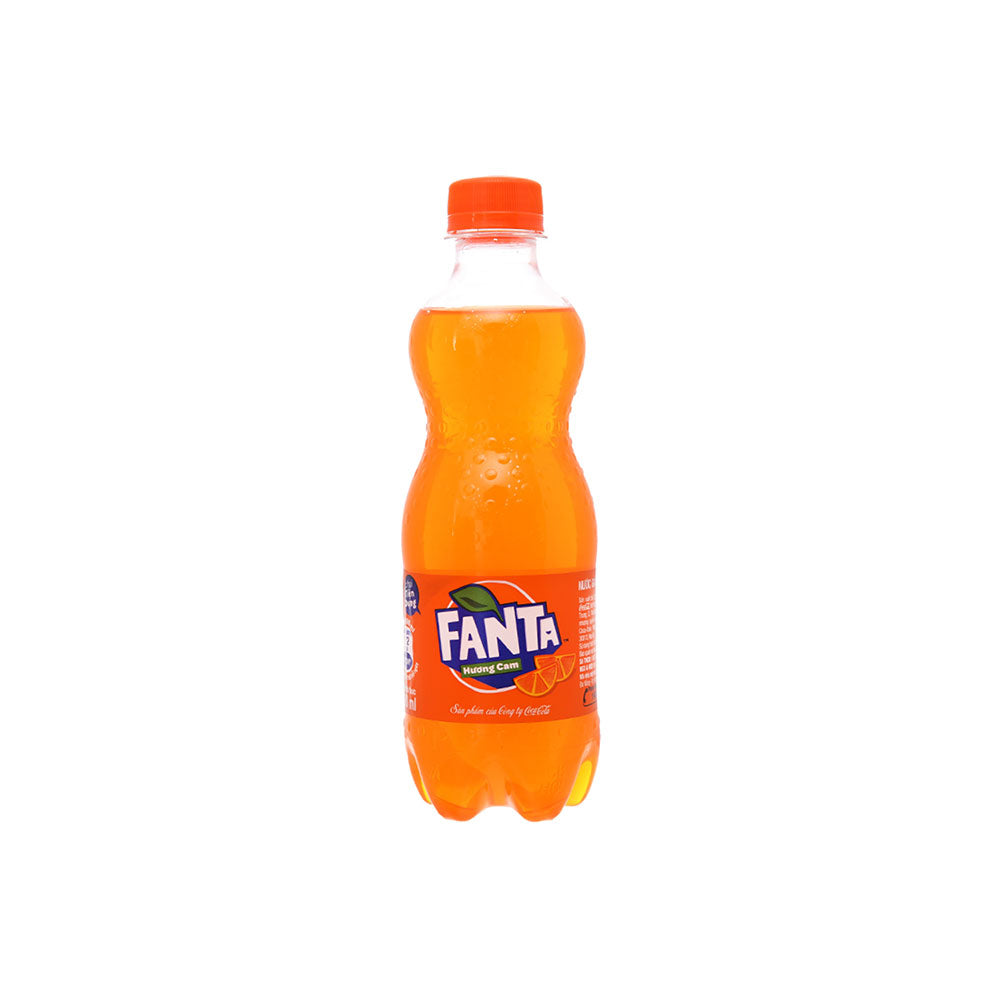 Coca-Cola Drink Fanta Orange Bottle 390ml Box 24_502357_957603