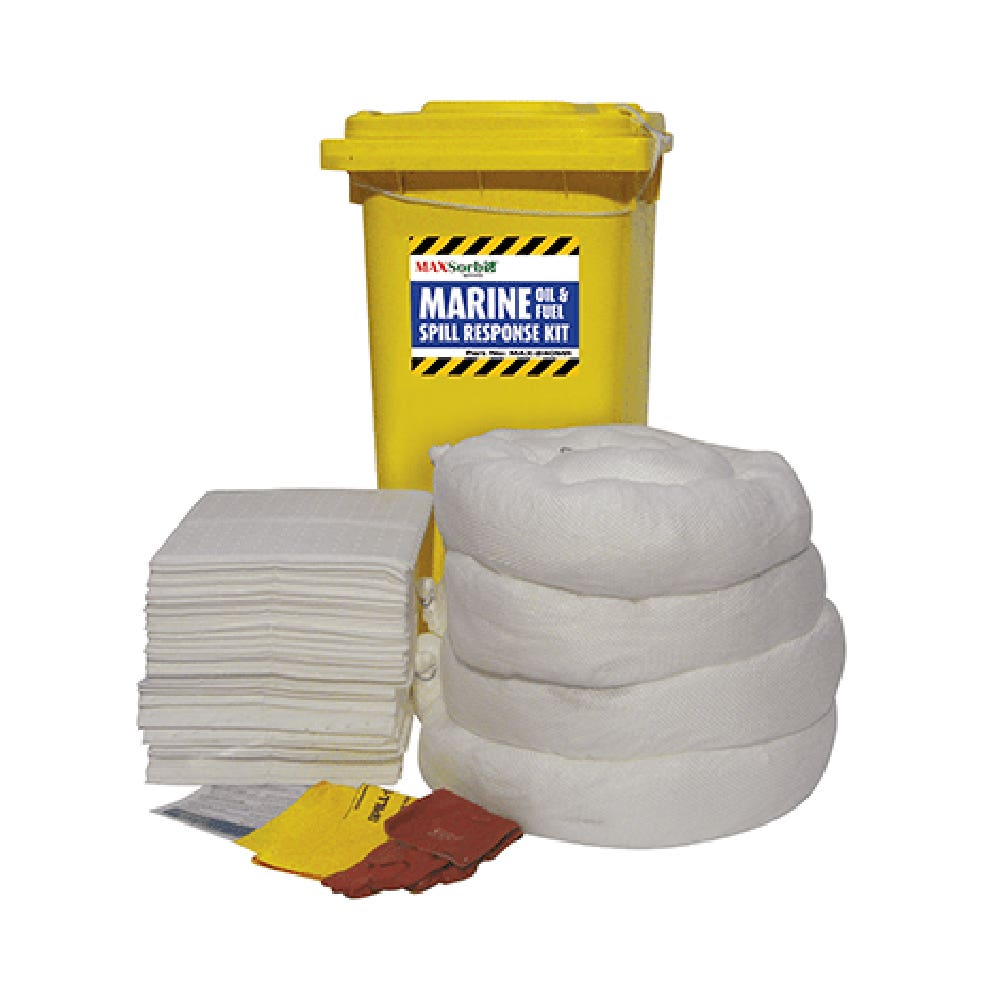 MARINE SPILL CONTROL REFILL KIT FOR 240L WHEELIE BIN 36021762 MAX-240MRR