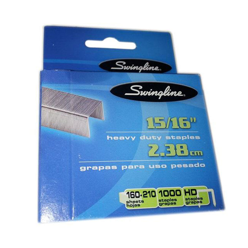 Rexel Swingline Sf13 Heavy Duty Staples No.15/16 Silver Pack 1000_1014659_S35320