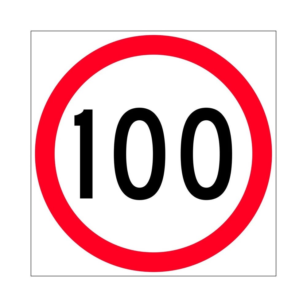 Sign - 100 In Roundell Corflute 600x600 Cl-1_403741_T9-40