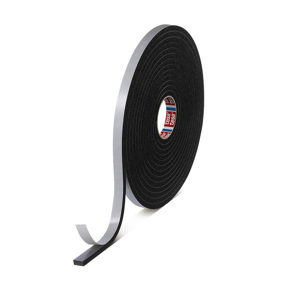 PVC Nitrile Single Sided Foam Tape 9mm x 9mm x 9m 467234 50603/9MM