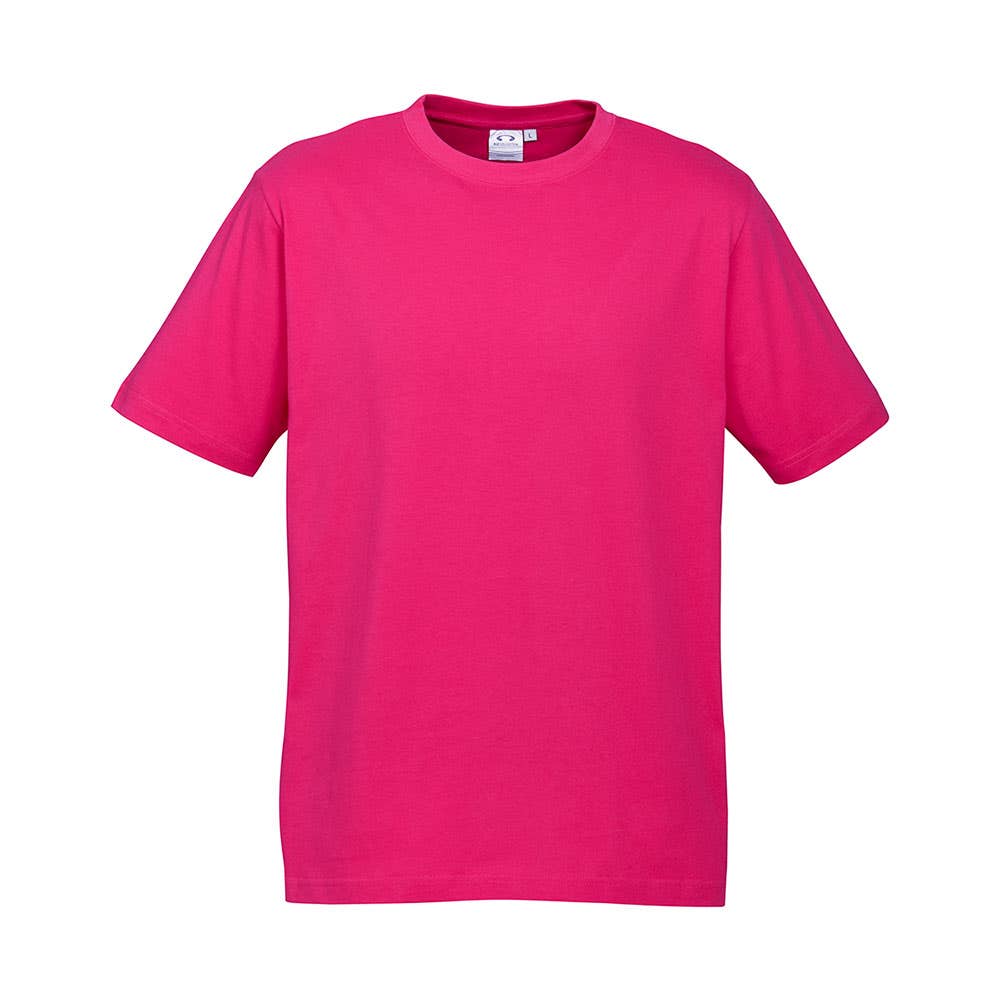 Shirt Tee S/S Cotton Ice Fuchsia 2XL Biz_537978_T10012-FUCH-2XL