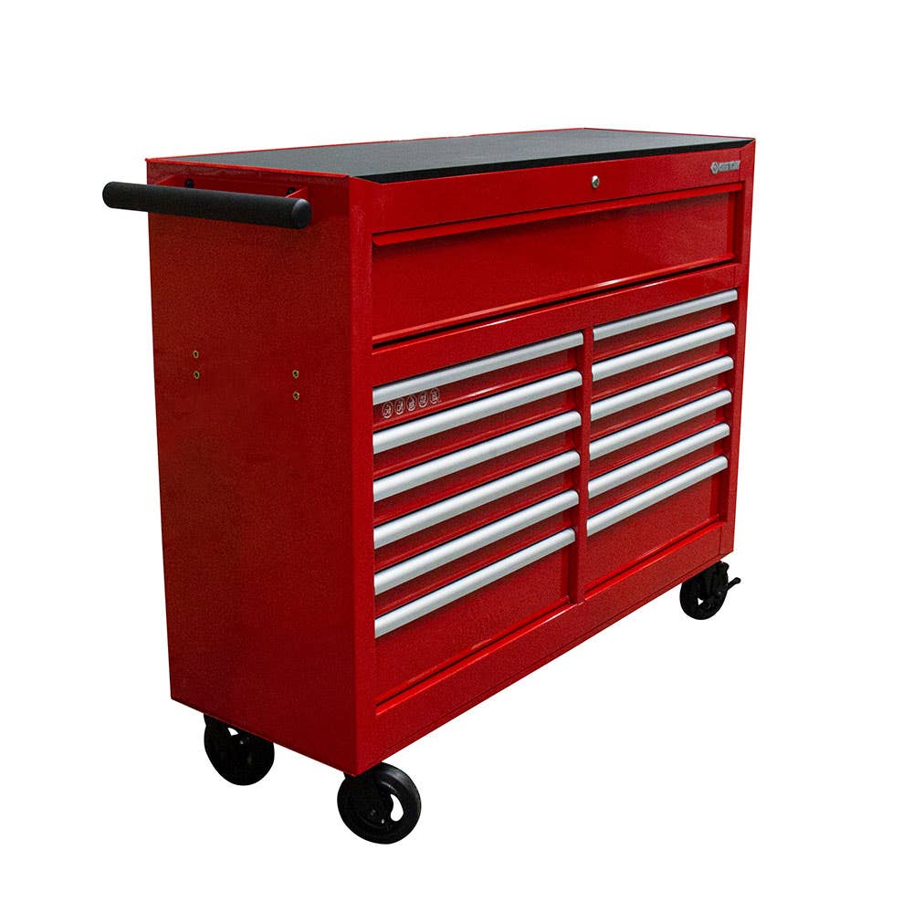 13 Drawer Extra Wide Tool Trolley 1,358 x 460 x 980mm Red 61073010 87435-13B