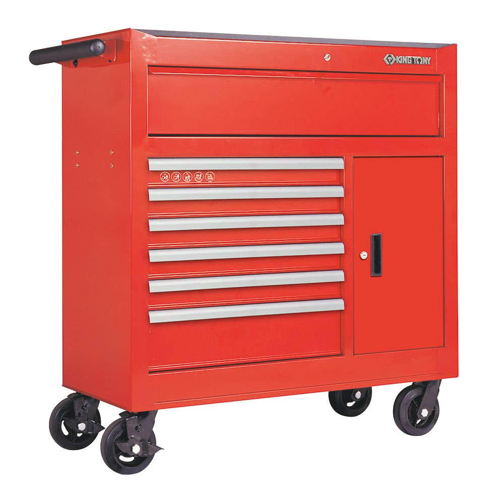 7 Drawer Tool Trolley with Cabinet 61073000 87439-7B NLA