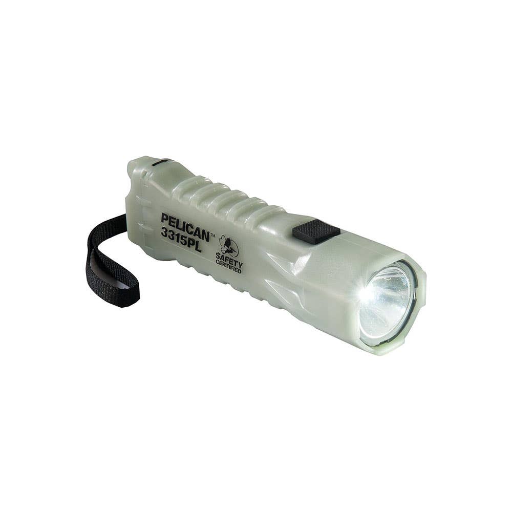 Photoluminescent Compact LED Torch 160 Lumens 504562 PE3315PLG2