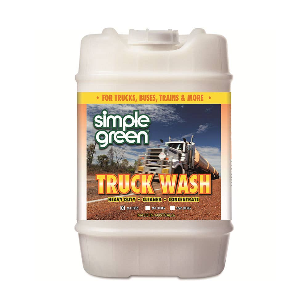 Simple Green Truckwash Concentrated 20L 60012130 SG13480 NLA