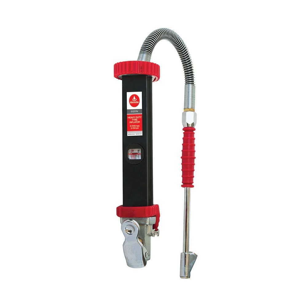 Tyre Inflator With Gauge 0-150psi 201140 51201N