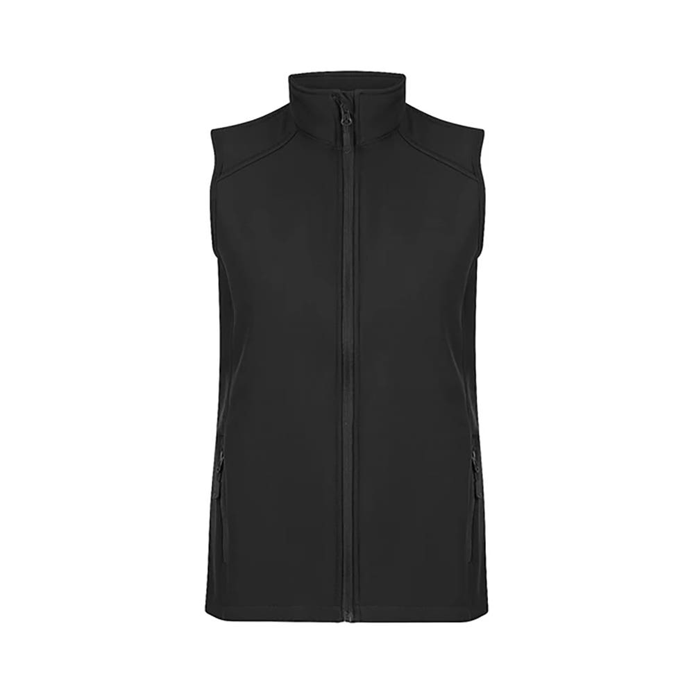 2529 Womens Black Selwyn Soft Shell Vest 2529