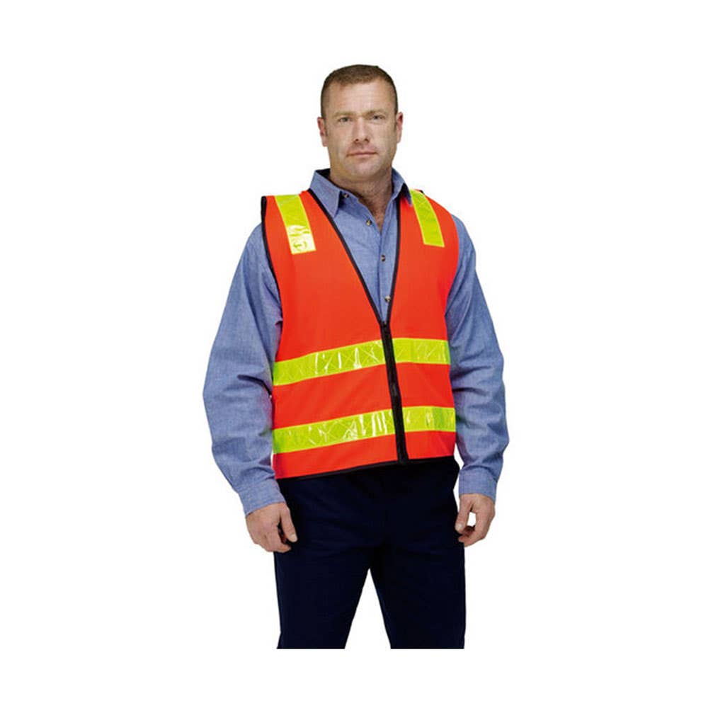 VN68215 Vic Roads Taped Safety Vest VN68215