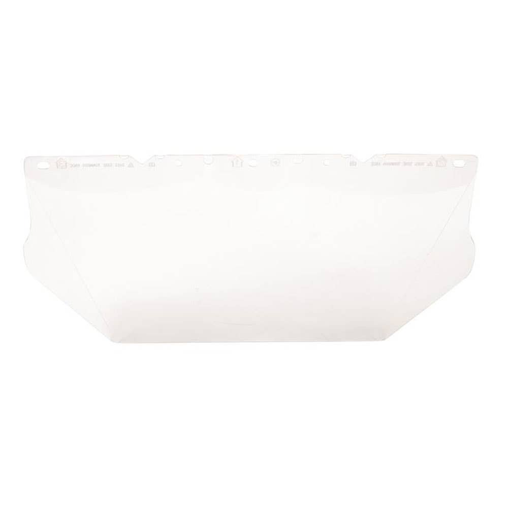 V-Gard™ Polycarbonate Flat Visor Clear 432 x 190 x 1mm 146475 10115836