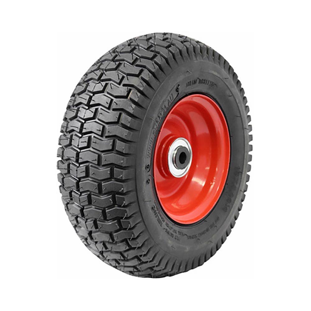 Wheel Pneumatic Steel Rim 330mm With 5/8 Bore_442314_CPW5.00-6PS5/8C