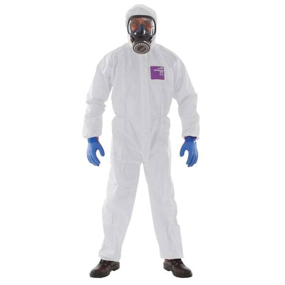 Coveralls Disposable Type 5/6 Microgard 1500 White Small 30003042 MG15-138WH-S