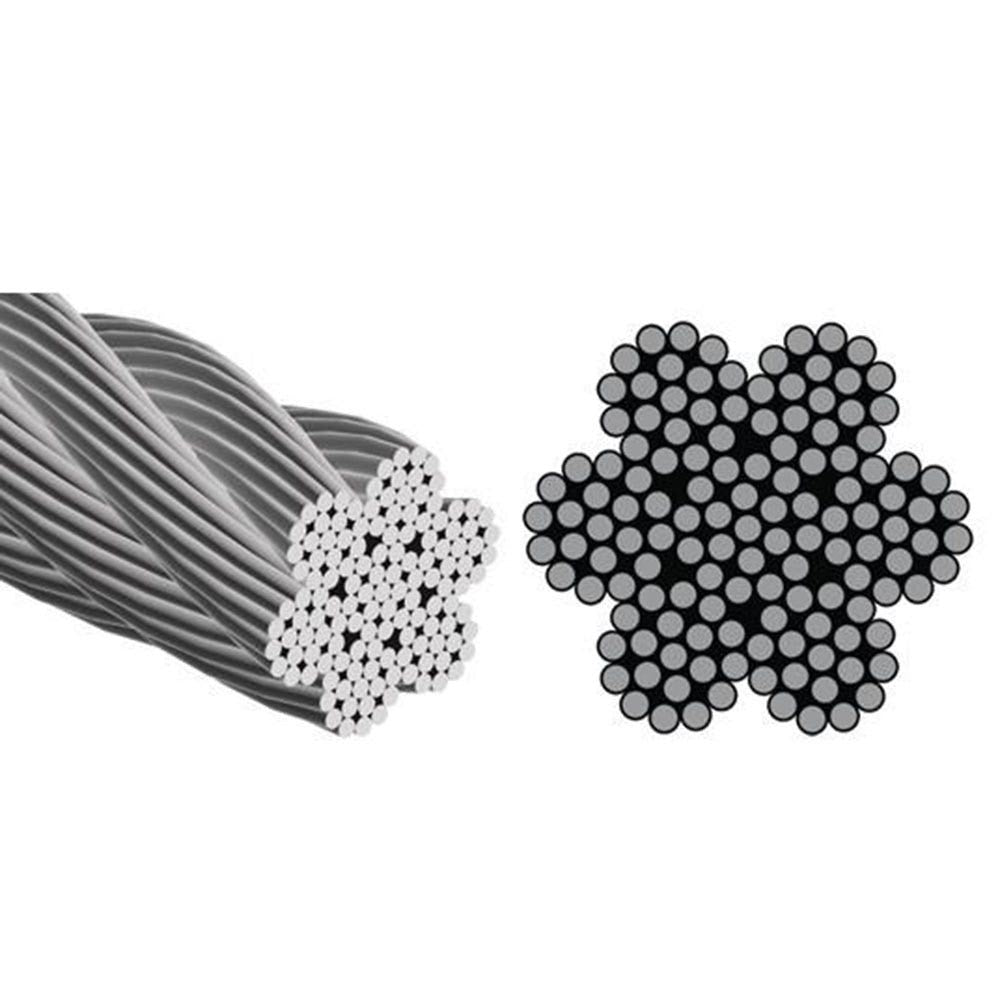 Wire Rope 304 Stainless Steel RHOL 7/19 3.2mm 91288068 703030C